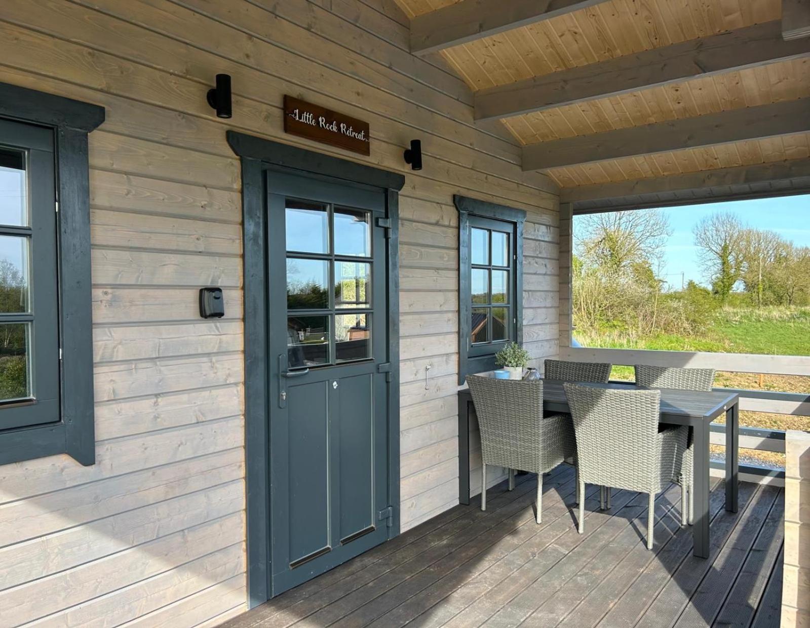 Little Rock Retreat Log Cabin With Hot Tub Castletown Gheoghegan Kültér fotó