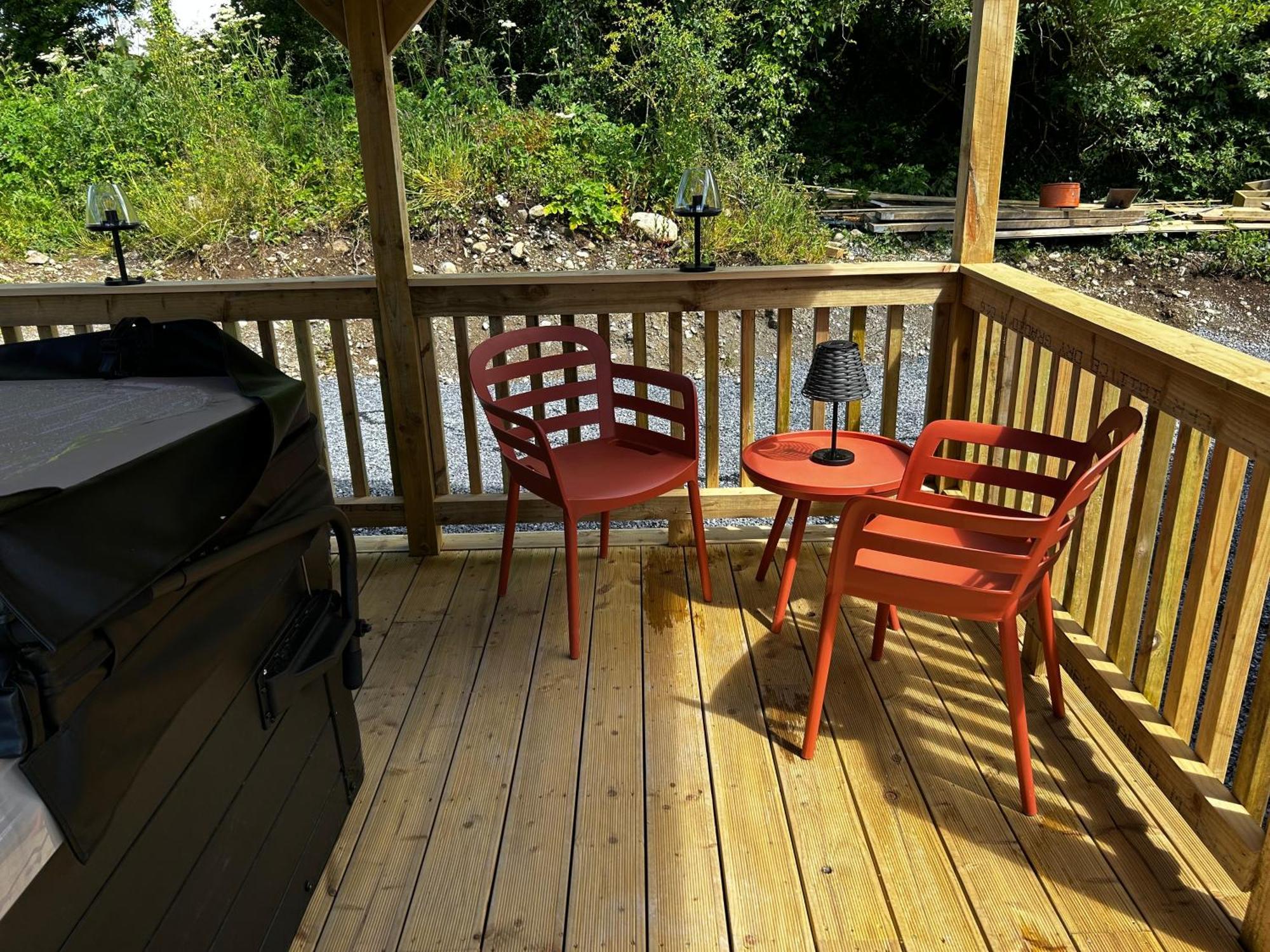 Little Rock Retreat Log Cabin With Hot Tub Castletown Gheoghegan Kültér fotó
