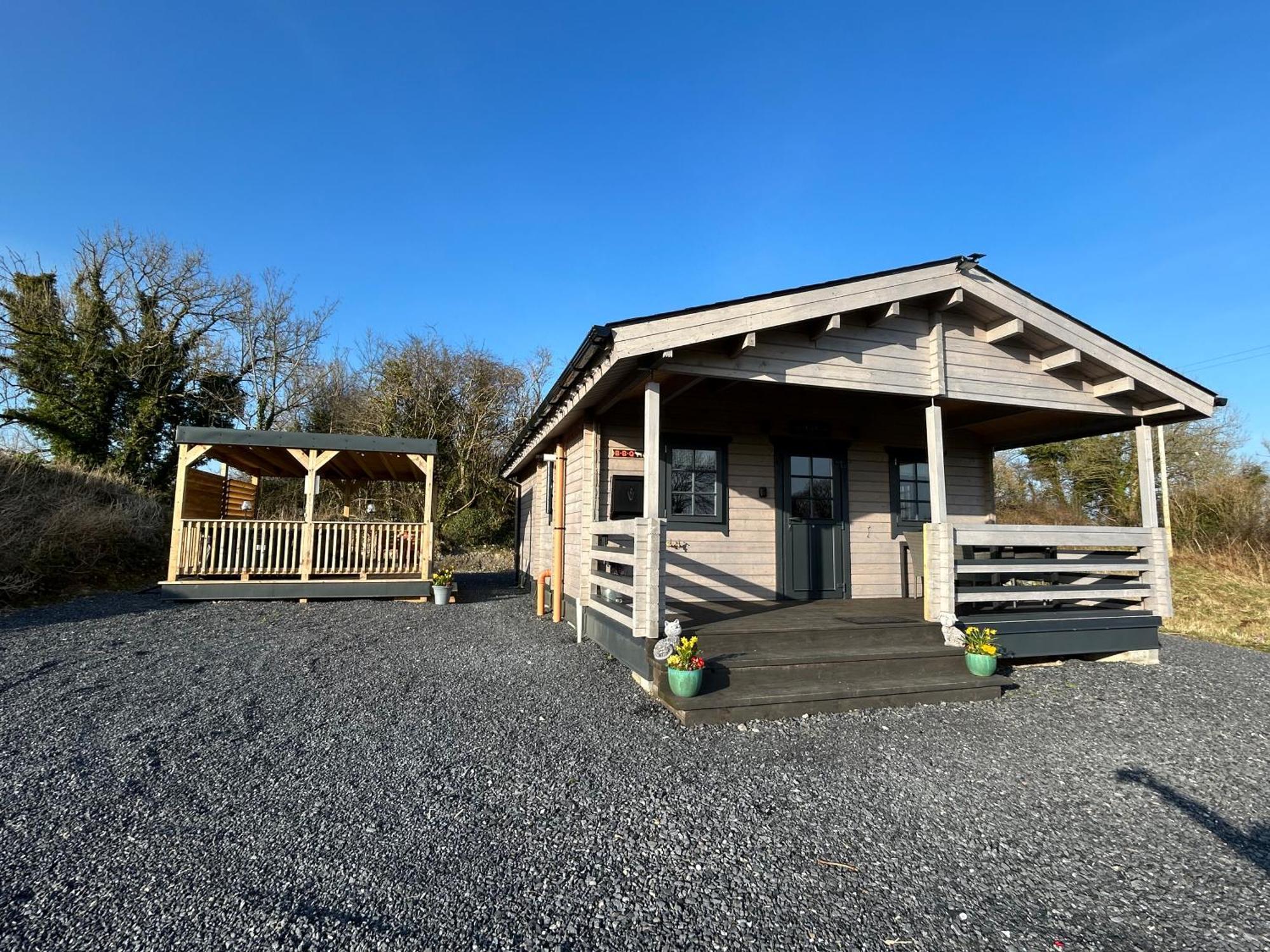 Little Rock Retreat Log Cabin With Hot Tub Castletown Gheoghegan Kültér fotó
